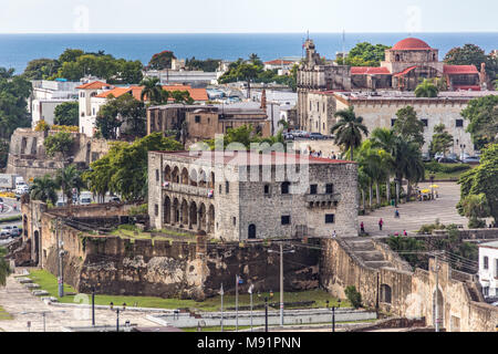 Alcázar de Don Diego Colón, Santo Domnigo, Dominican Republic Stock Photo