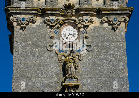 Church of Santa Maria of the Ascension (Iglesia de Santa Maria de la Asuncion). Arcos de la Frontera, Spain Stock Photo