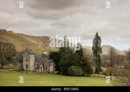 Church of the Holy Cross Peak District national park Stock Photo