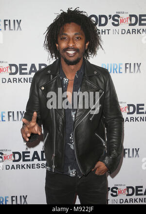 Hollywood, CA, USA. 20th Mar, 2018. 20 March 2018 - Hollywood, California - Shwayze. ''God's Not Dead: A Light In Darkness'' Premiere held at American Cinematheque Egyptian Theatre. Photo Credit: F. Sadou/AdMedia Credit: F. Sadou/AdMedia/ZUMA Wire/Alamy Live News Stock Photo