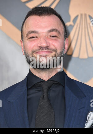 Hollywood, CA, USA. 21st Mar, 2018. 21 March 2018 - Hollywood, California - Nick Tarabay. ''Pacific Rim Uprising'' Los Angeles Premiere held at TCL Chinese Theatre IMAX. Photo Credit: Birdie Thompson/AdMedia Credit: Birdie Thompson/AdMedia/ZUMA Wire/Alamy Live News Stock Photo