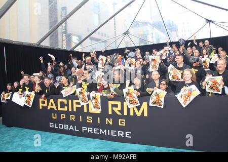 Los Angeles, California, USA. 21st March, 2018. atmosphere  03/21/2018 “Pacific Rim Uprising” Premiere held at the TCL Chinese Theatre in Hollywood, CA Photo by Kazuki Hirata / HollywoodNewsWire.co Credit: Hollywood News Wire Inc./Alamy Live News Stock Photo