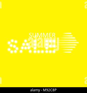 Supper sale Speed icon on the yellow background , Stock Vector