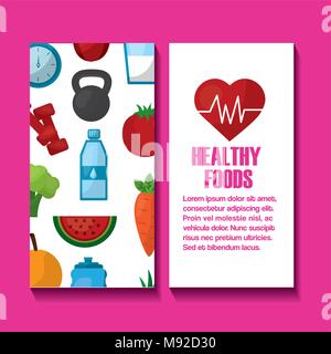 healthy lifestyle concept Stock Vector