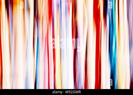 Motion blurred colorful abstract background or wallpaper. Stock Photo