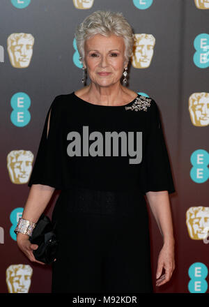 The 71st British Academy Film Awards 2018 held at the Royal Albert Hall - Arrivals  Featuring: Julie Walters Where: London, United Kingdom When: 18 Feb 2018 Credit: Mario Mitsis/WENN.com Stock Photo