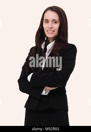 business people. confident woman is a practicing lawyer Stock Photo