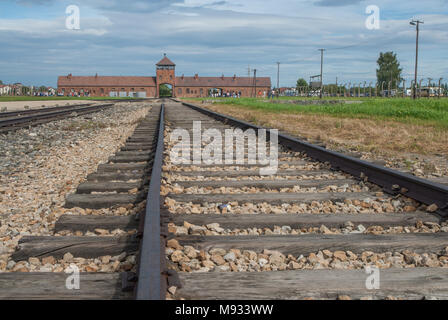 Auschwitz-Birkenau, Poland Stock Photo