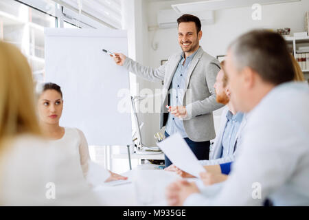 Business people in office Stock Photo