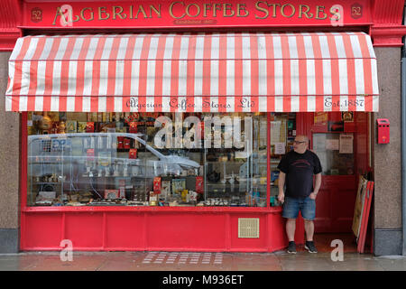 Coffee shop in Old Compton Street, London, UK Stock Photo