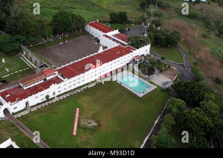 XALAPA.- Vista aerea de la Academia de la Policia en el Lencero. /FOTOJAROCHA.COM/ Saul ramirez /NortePhoto Stock Photo