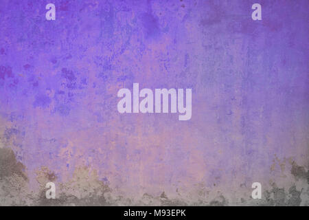 pink vintage background - old weathered wall  texture  - Stock Photo