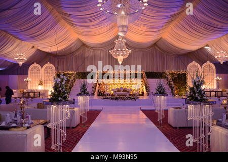 Images related with natural views and  beautiful setup of wedding  and marriage ceremony and awesome location of wedding and marriages Stock Photo