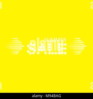 Supper sale Speed icon on the yellow background , Stock Vector