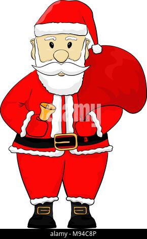 290+ Drawing Of Christmas Santa Claus Riding Sleigh Stock Illustrations,  Royalty-Free Vector Graphics & Clip Art - iStock