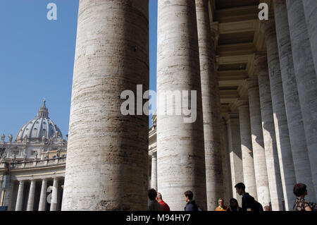 Vatican City. Saint Peter's Square. Vatican. Stock Photo