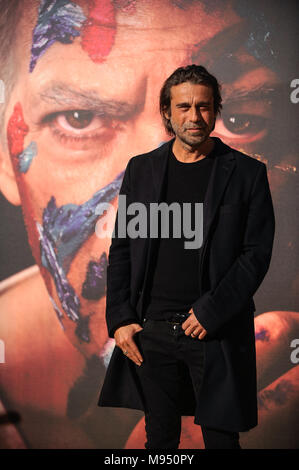 Malaga, Malaga, Spain. 22nd Mar, 2018. Spanish actor Jordi Molla poses during a photocall before the world promotional premiere at the Cervantes theatre.The city of Malaga welcomes the premiere of the second season of National Geographic's anthology series ''˜Genius', about Spanish artist Pablo Picasso life and works interpreted by the actor Antonio Banderas. On the long awaited promotional premiere participated the actor Antonio Banderas, director Ken Biller and all main cast members. The television series will be premiered on 24 April 2018. (Credit Image: © Jesus Merida/SOPA Images via Stock Photo