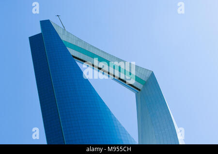 RIYADH - May 17: Kingdom Tower Detail on May 17, 2006 in Riyadh, Saudi Arabia. Stock Photo