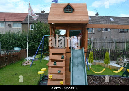 'selwood' 'childrens swings' 'climbing frames'. Stock Photo