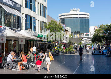 Pedestrianised Oxford Street, Bondi Junction, Sydney, New South Wales, Australia Stock Photo