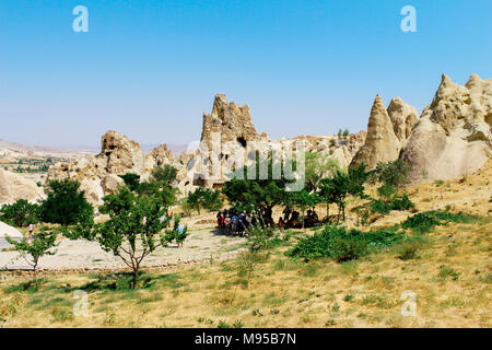 Goreme national park, Goreme open air museum in Turkey Stock Photo