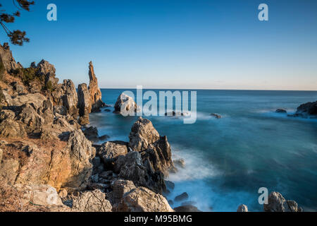 Chuam Chotdaebawi Rock,Chotdaebawi-gil, Donghae-si, Gangwon-do south ...