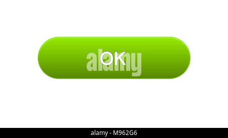 Approve web interface button green color, accepted application ...