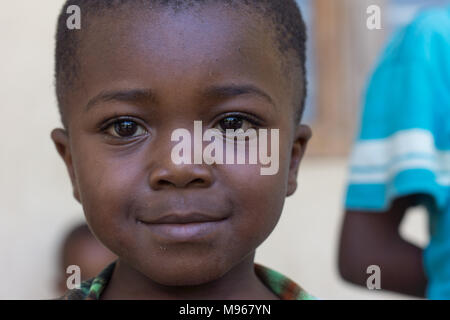 Young African boy in Zanzibar, Tanzania, East Africa. Stock Photo