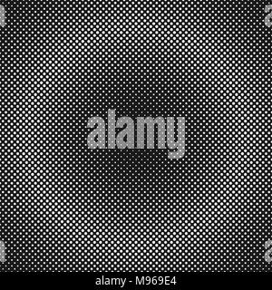 Halftone circle pattern background template - abstract vector graphic Stock Vector