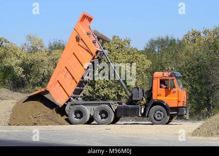 Rubble dump hot sale truck