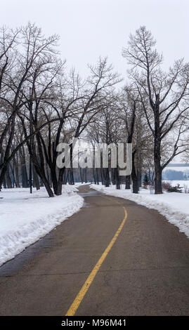 Bowness Park Calgary Alberta Canada Stock Photo