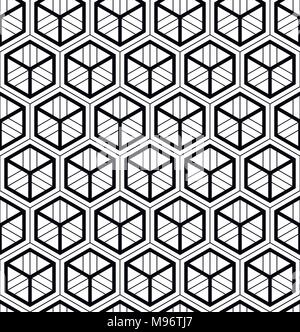 Vector seamless geometric pattern. Classic Chinese ancient fully editable ornament Stock Vector