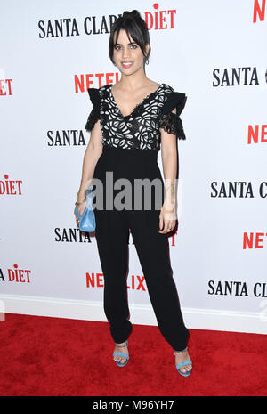 Hollywood, CA, USA. 22nd Mar, 2018. 22 March 2018 - Hollywood, California - Natalie Morales. Netflix's ''Santa Clarita Diet'' Season 2 Premiere held at Arclight Hollywood Cinerama Dome. Photo Credit: Birdie Thompson/AdMedia Credit: Birdie Thompson/AdMedia/ZUMA Wire/Alamy Live News Stock Photo