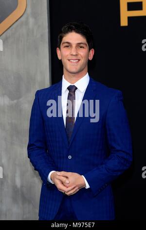 Wesley Wong arrives at the global premiere of Pacific Rim Uprising at the  TCL Chinese Theatre on Wednesday, March 21, 2018, in Los Angeles. (Photo by  Jordan Strauss/Invision/AP Stock Photo - Alamy