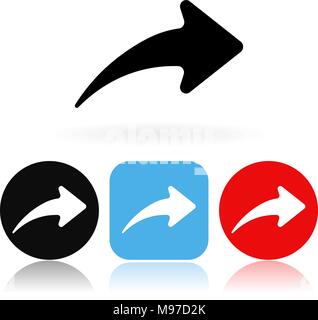 Arrow icons Stock Vector