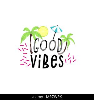 Trendy Summer Tropical Leaves Vector Design Stock Vector