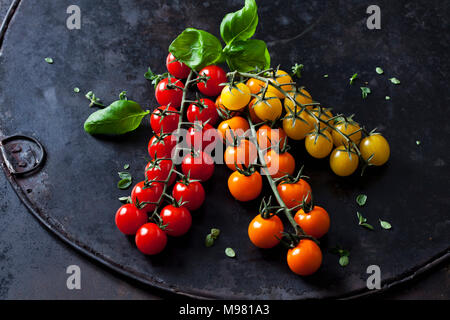 Cherry tomatoes Stock Photo