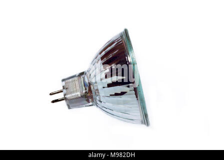 dichrocy lamp with pin system isolated on white background Stock Photo