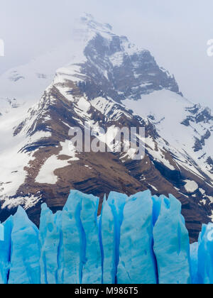 Argentina, El Calafate, Region Patagonia, Glacier Perito Moreno Stock Photo