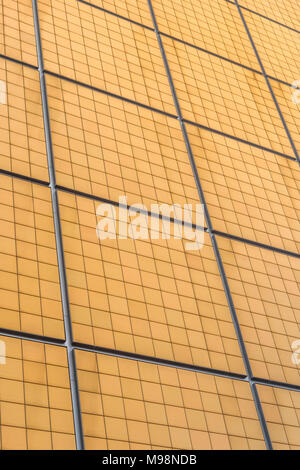 Abstract of the exterior of part of the Primark shop building at the Drake Centre, Plymouth, Devon. Stock Photo