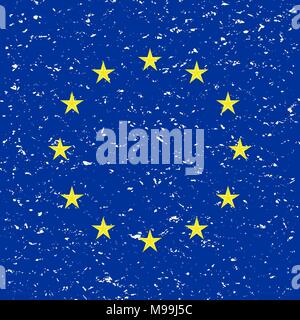 European star flag symbol. EU stars circle logo symbol Stock Vector ...
