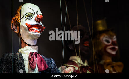 Historical puppets, Sicilian puppet theatre or Opera dei Pupi, Museo ...
