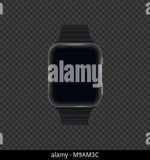 Sensor smart watch Stock Vector