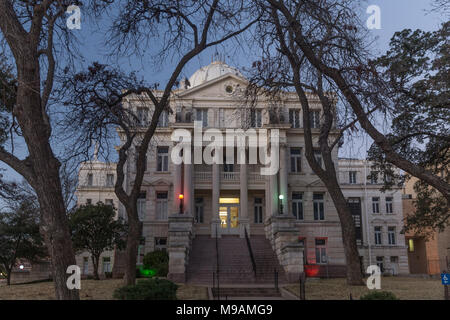 Historical McLennan County Courthouse in Waco Texas Stock Photo