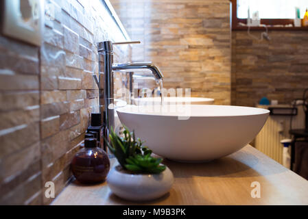 Bathroom sink design Stock Photo