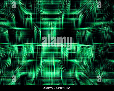 Cubes background - abstract digitally generated image