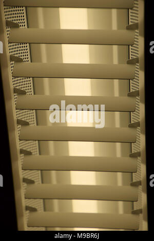 Texture fluorescent tube lamp close-up Stock Photo