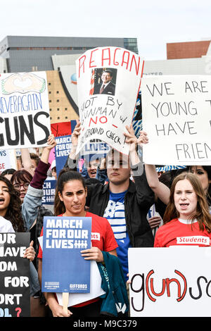 Las Vegas, NV, USA. 24th Mar, 2018. Atmosphere at March For Our Lives in Las Vegas, Nevada on March 24, 2018. Credit: Damairs Carter/Media Punch/Alamy Live News Stock Photo
