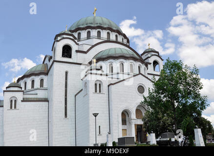 Belgrade (Beograd), Saint Sava Cathedral (Hram Svetog Save) Stock Photo