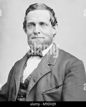 Schuyler Colfax Jr. (1823 – 1885) American politician, served as 17th Vice President of the United States (1869–73) Stock Photo